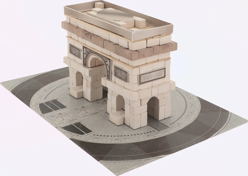 Maquette à construire Arc de Triomphe en briques réelles Brick Trick - 3