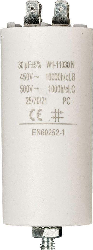 Kapacitor 450V + Terre 30.0uf / 450 v + Terre Image du produit 