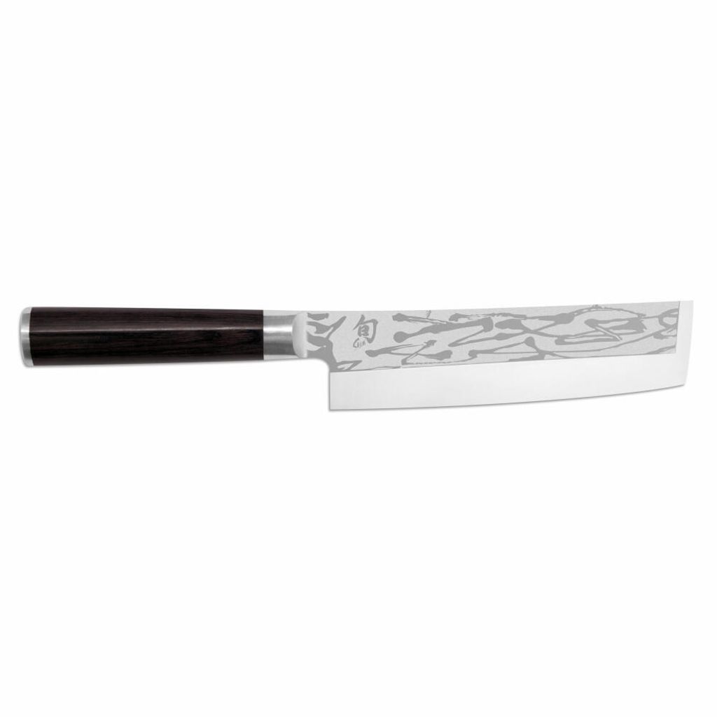 Kai Küchenmesser Shun Pro Sho Usuba, VG10-Stahl, Pakkaholz, Klingenlänge 16.5 cm, VG-2007