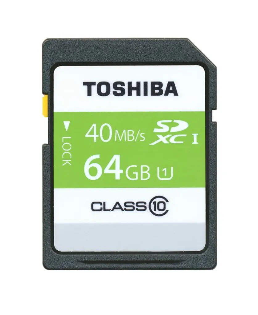 Carte SDHC Toshiba Exceria PRO 64 Go pour Enregistrement Vidéo et Reflex