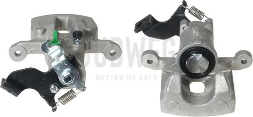 Étrier de frein haute performance BUDWEG 345338 avec piston anti-grippage