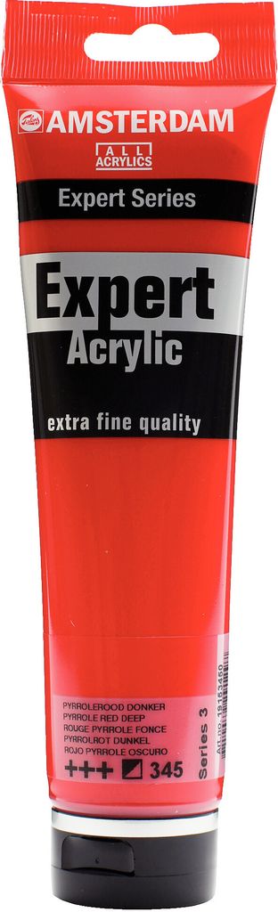 Amsterdam Expert Series Acrylfarbe Tube 150 ml Pyrrolrot Dunkel 345