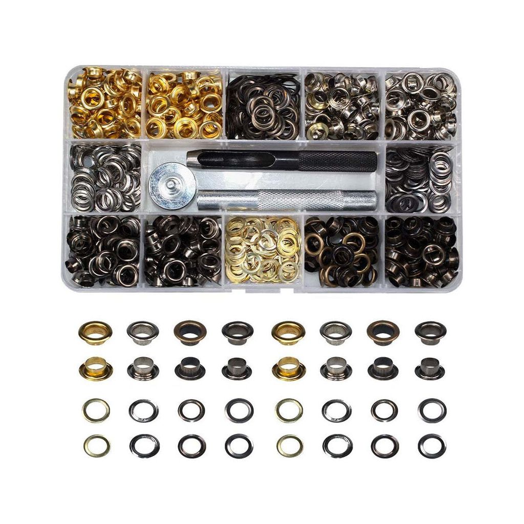 Druckknopfset – Komplettes Set mit Werkzeug – Druckknöpfe für Leder und Stoff – 20 Stück – Für kreative Projekte