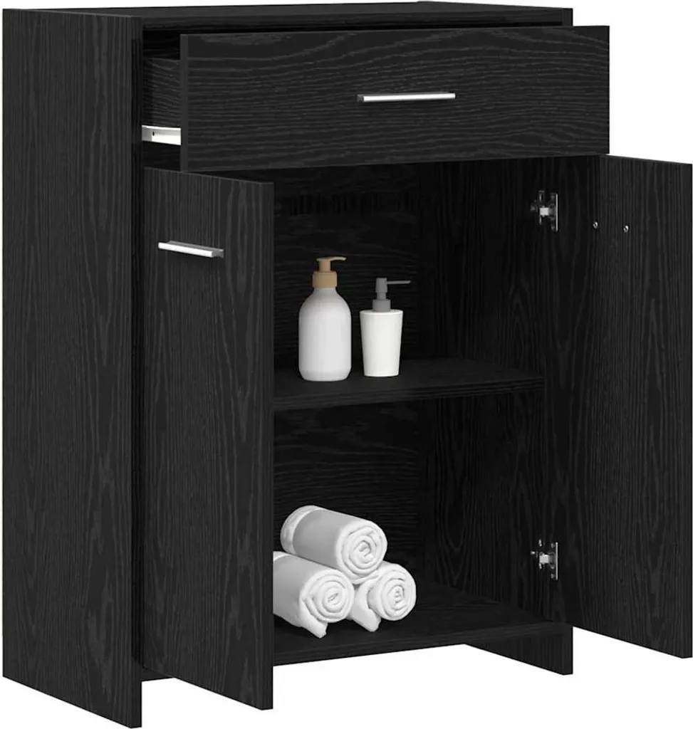 Recensione Mobile SYFAX Rovere Nero 60x33x80 - Montaggio Facile