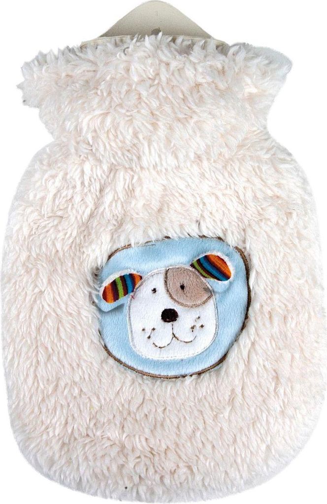 Sanger Kinder Wärmflasche Hund Brum Fleece Hülle 0.8L WI1709 (One Size) (One Colour)