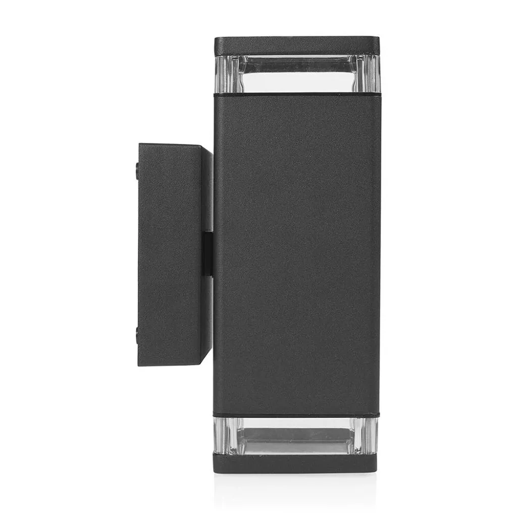 Applique extérieure up-down aluminium L 23,5 cm design anthracite - 5