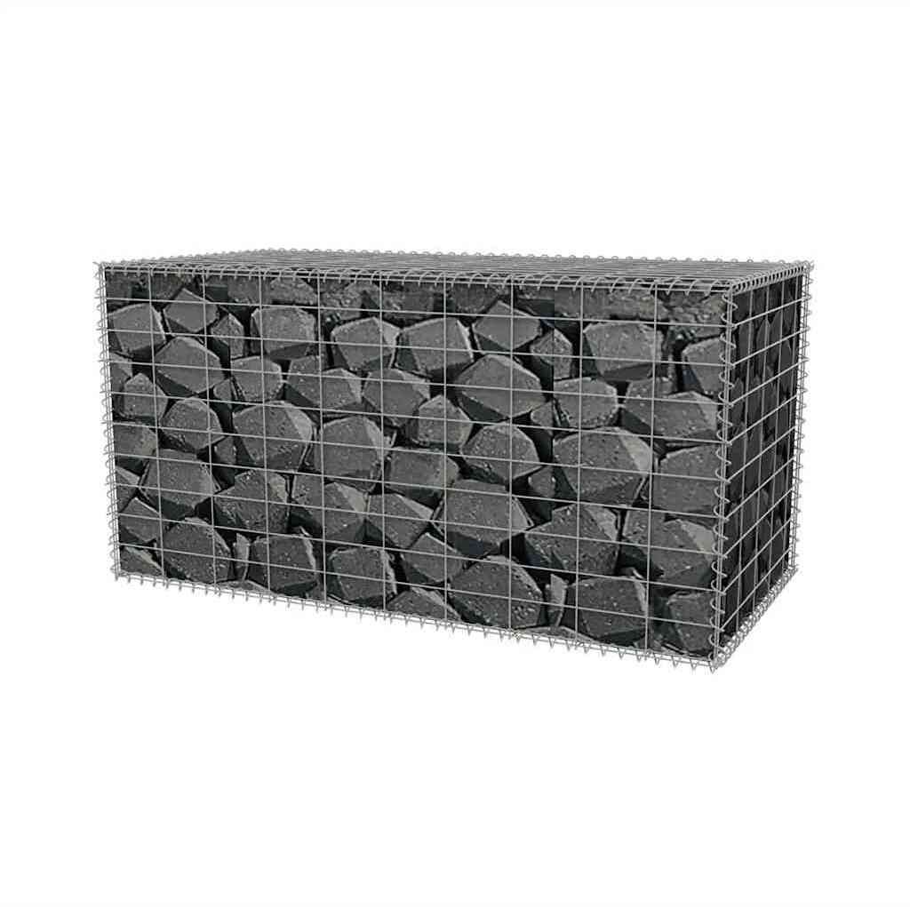 gabionový koš vidaXL z oceli 100×50×50 cm Obrázek produktu 