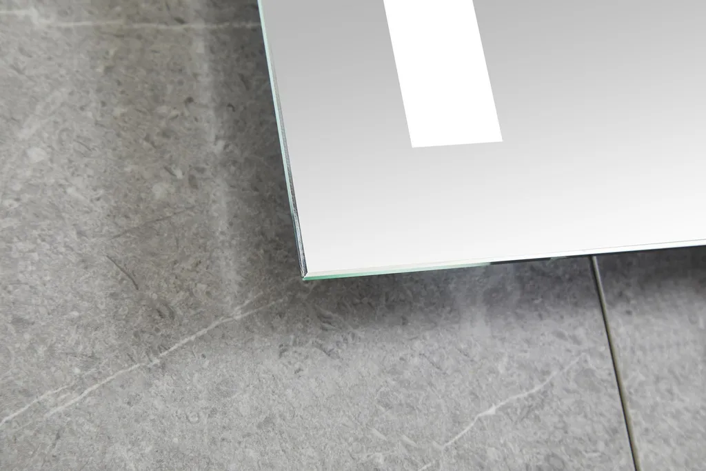 Miroir LED Frameless 60x100cm bicolore 30W avec éclairage modulable