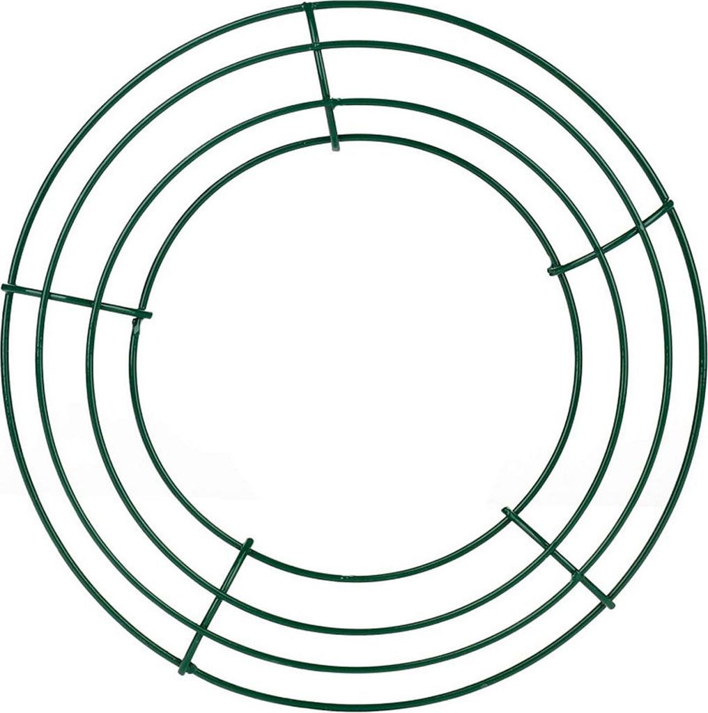 20 cm/25 cm Metall-Kranzrahmen, Drahtring, Blumengirlandenhalter, DIY-Kranzherstellung, Zubehör für Festivals, Hochzeiten