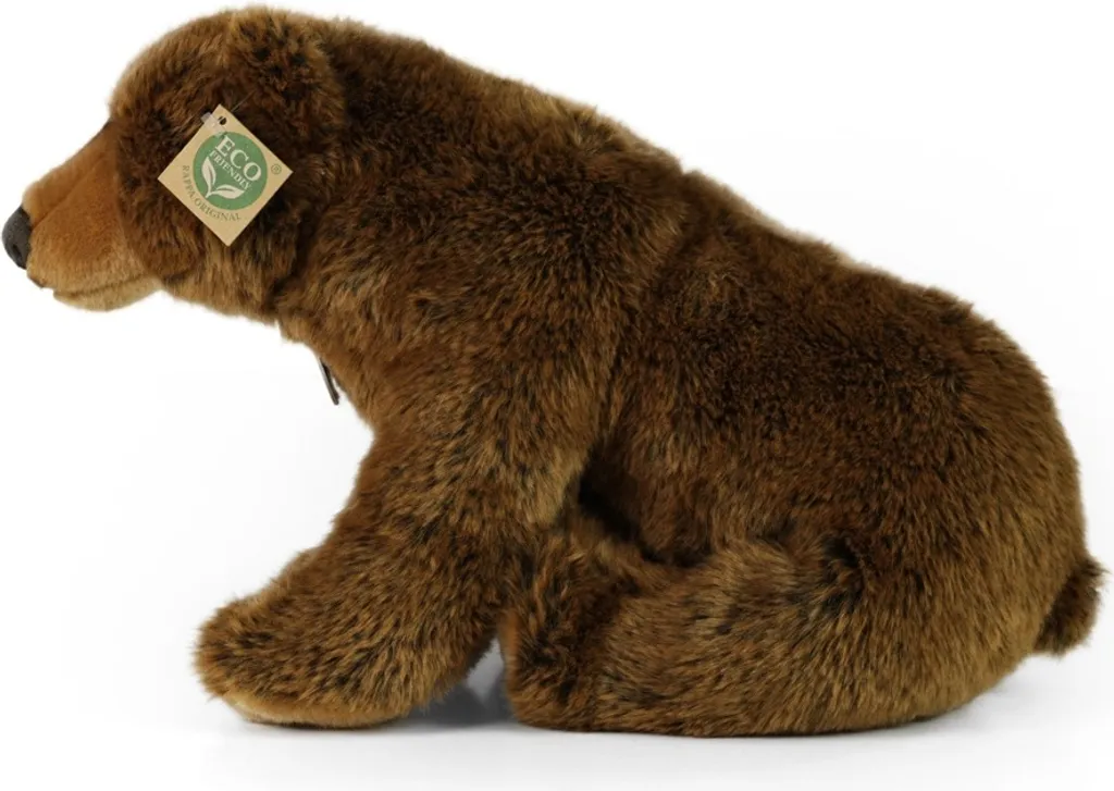 Doudou Ours Géant 42 cm Bio et Éco-responsable pour Bébé et Enfant