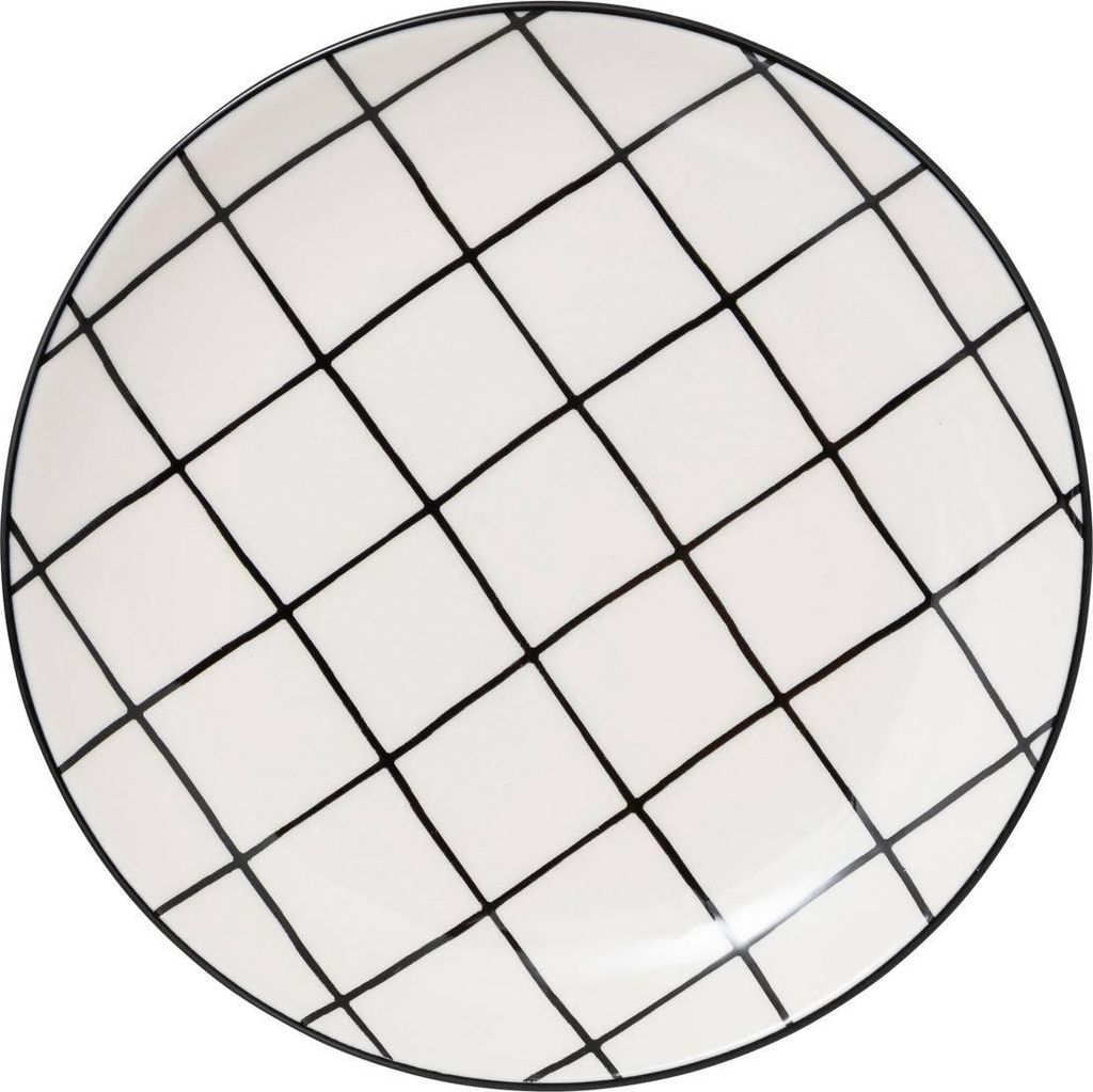 Set aus 6 desserttellern "family corner" aus keramik d20cm - SG Secret de Gourmet