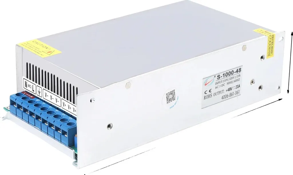 Alimentation 1000W Argent Anti-Coupure - Solution Stable et Sécurisée