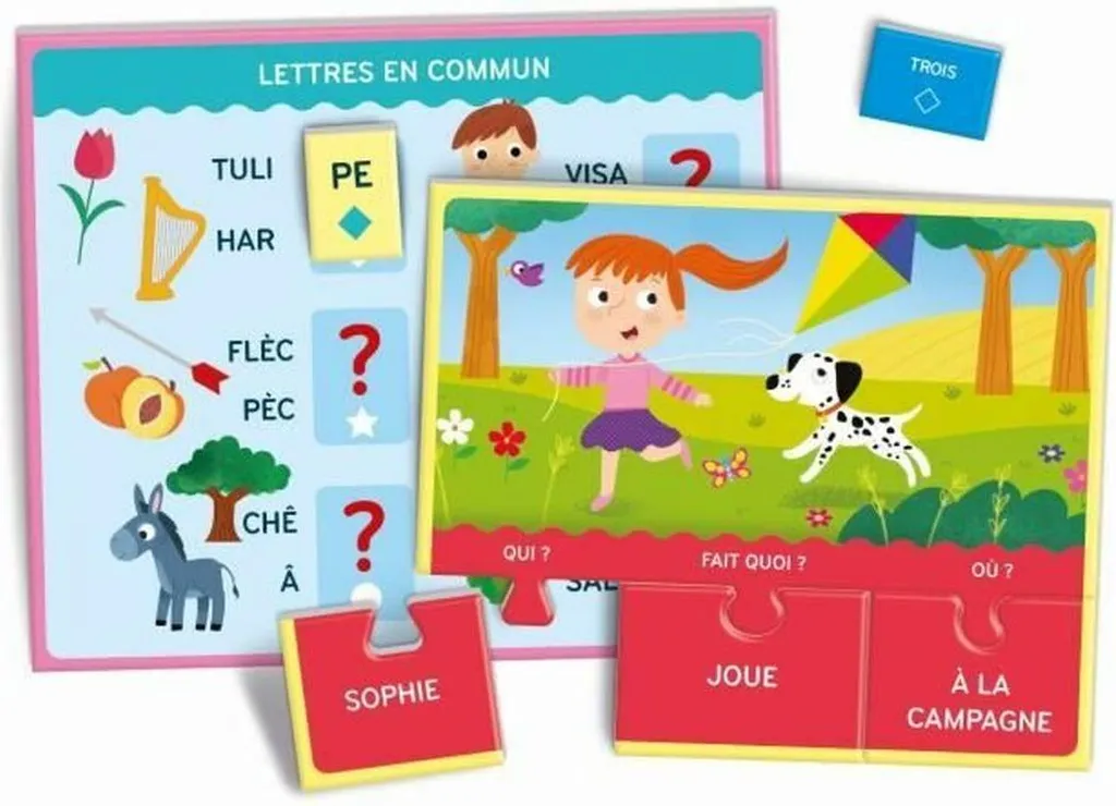 Jeux de lecture Clementoni interactif avec méthode progressive dès 5 ans