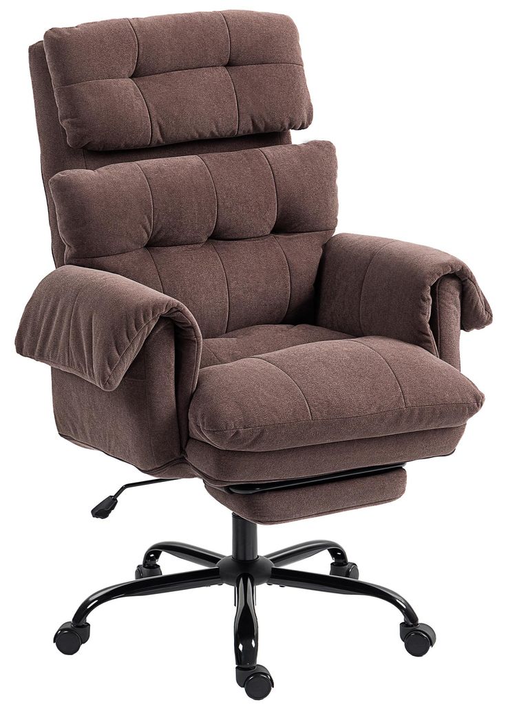 Kancelářská židle HOMCOM, ergonomická židle s područkami, Obrázek produktu 