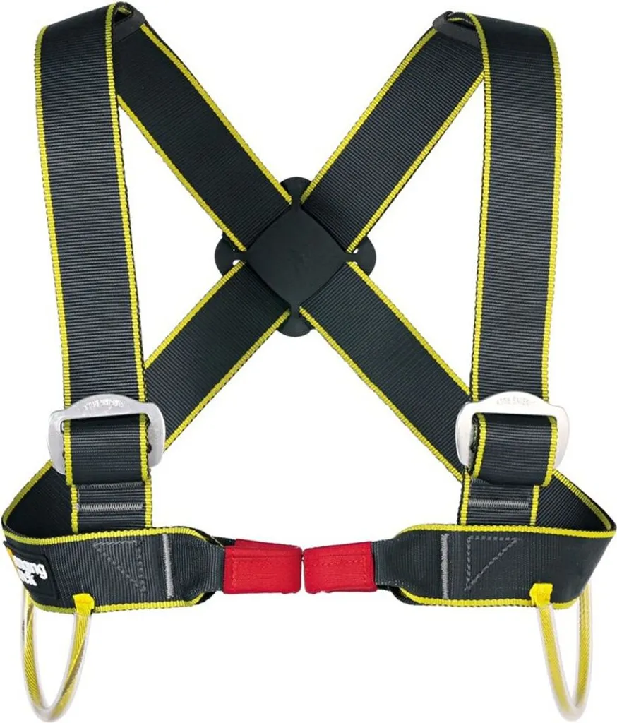 Singing Rock Aladin jaune - Sangle de torse ergonomique pour escalade