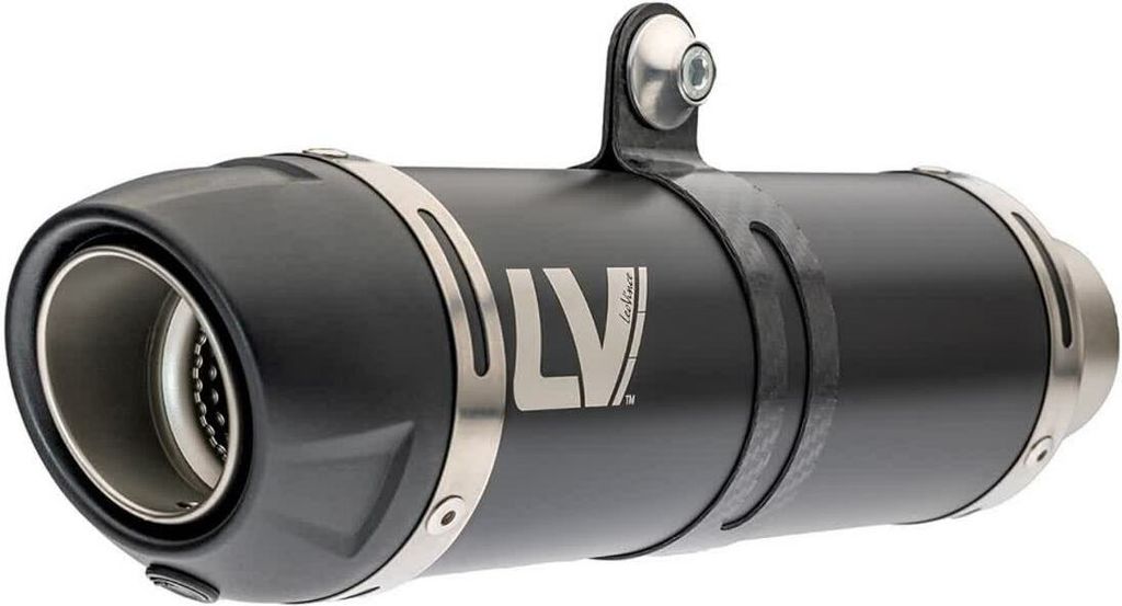 Leovince GP Corsa Evo Schwarze Edition Auspuffendtopf