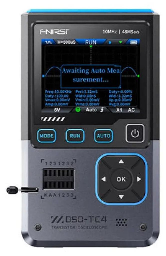 Prenosný 3-v-1 mini osciloskop FNIRSI DSO-TC4 Obrázok produktu 