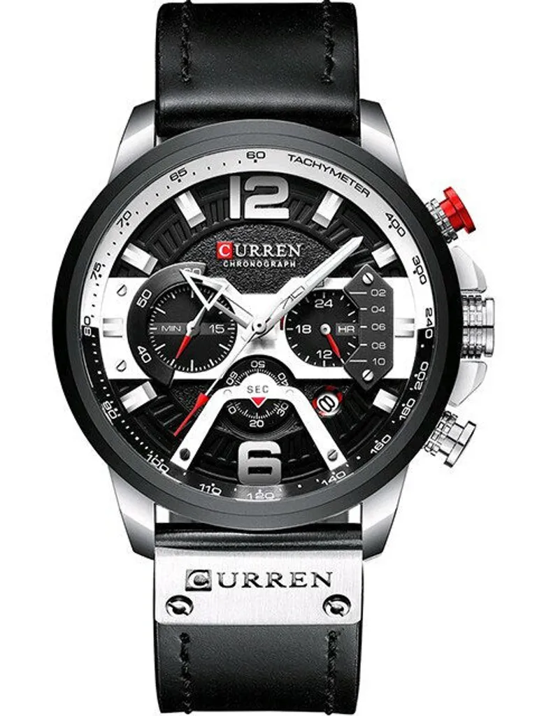 Montre Chronographe Curren 8329 - Précision et Solidité pour Poignet Masculin