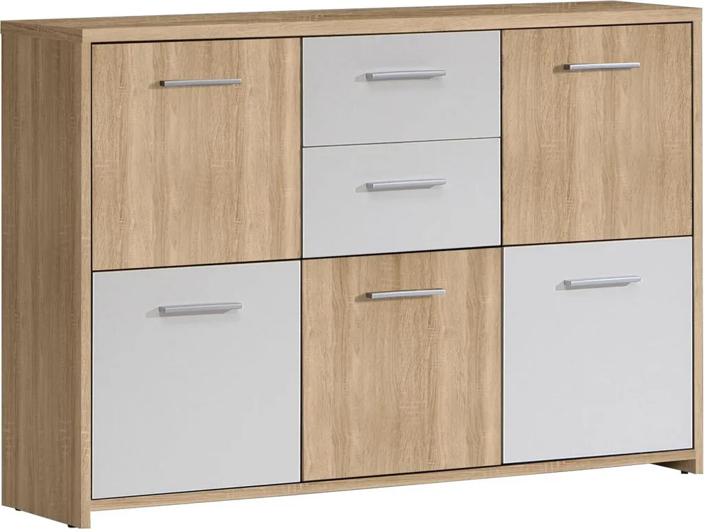 Meuble de rangement Odessa pour entrée ou salon - Buffet 114 cm