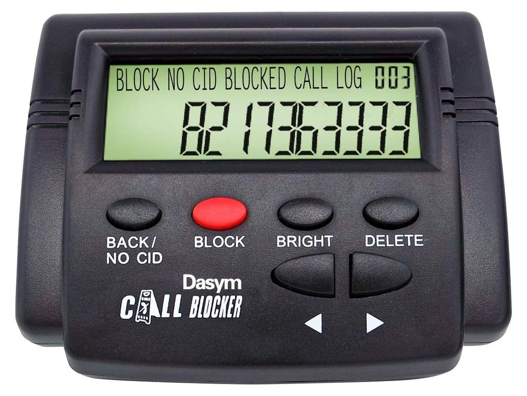 Call Blocker for Landline Phones Telephone 4000 Caller ID Produktbild 