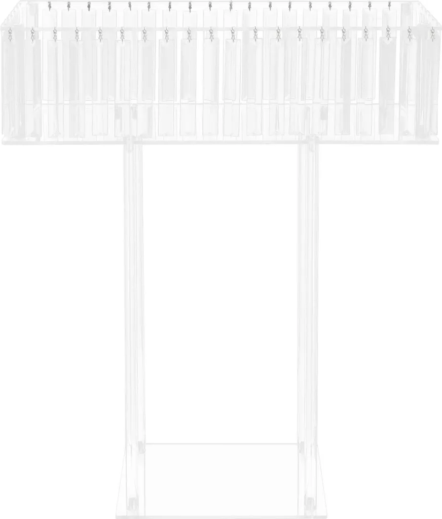 Espositore Fiori Trasparente Elegante - Portata 5kg - Alta Qualità