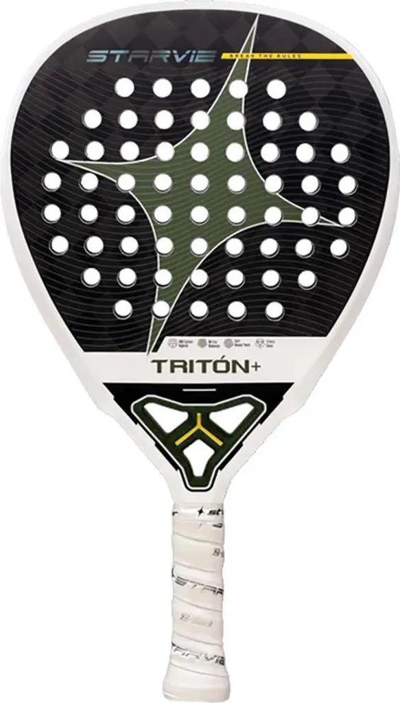 Raquette padel Star Vie Triton Balance + contre les vibrations 370g