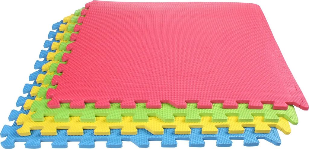 Merco Colored Puzzle fitness podložka mix barev balení 4 ks Obrázek produktu 1