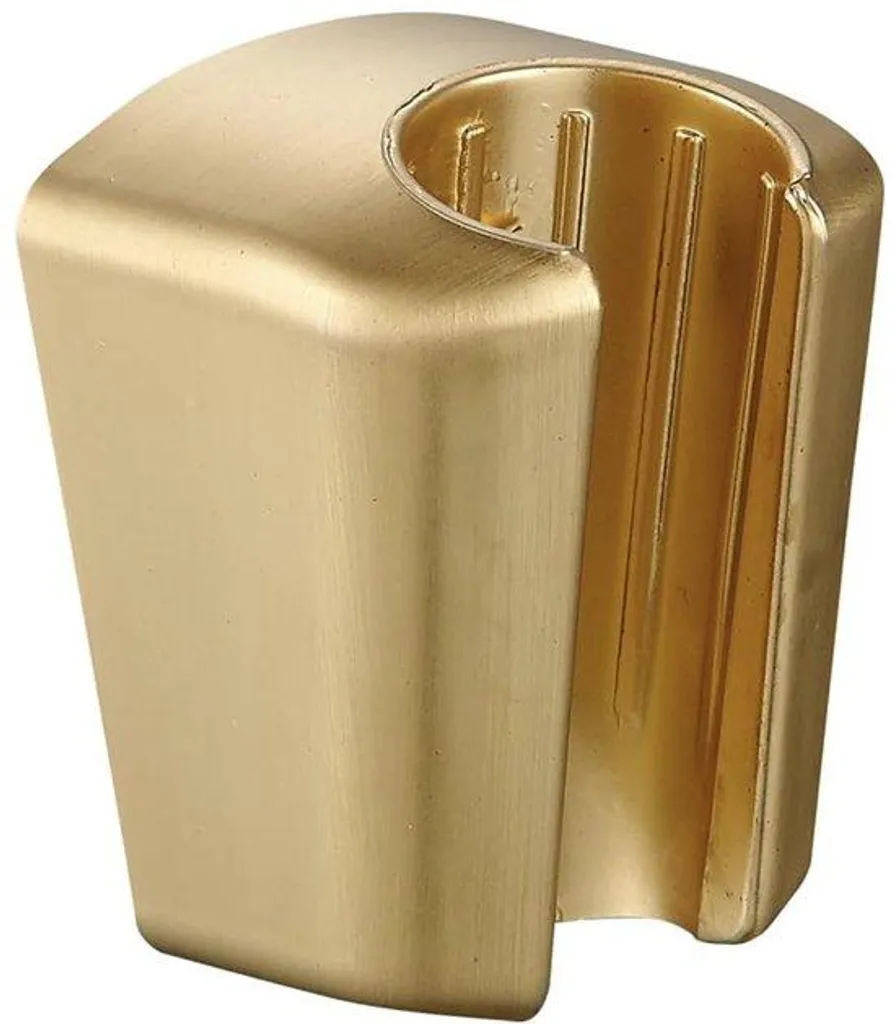Pomme de douche dorée rétro flexible haute pression anti-calcaire