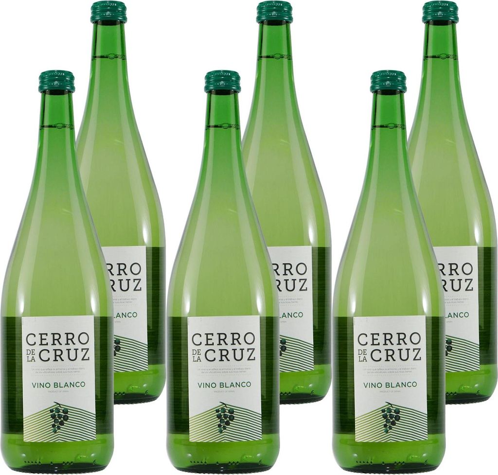 Cerro de la Cruz Vino Blanco -trocken- (6 x 1,0L) Produktbild 