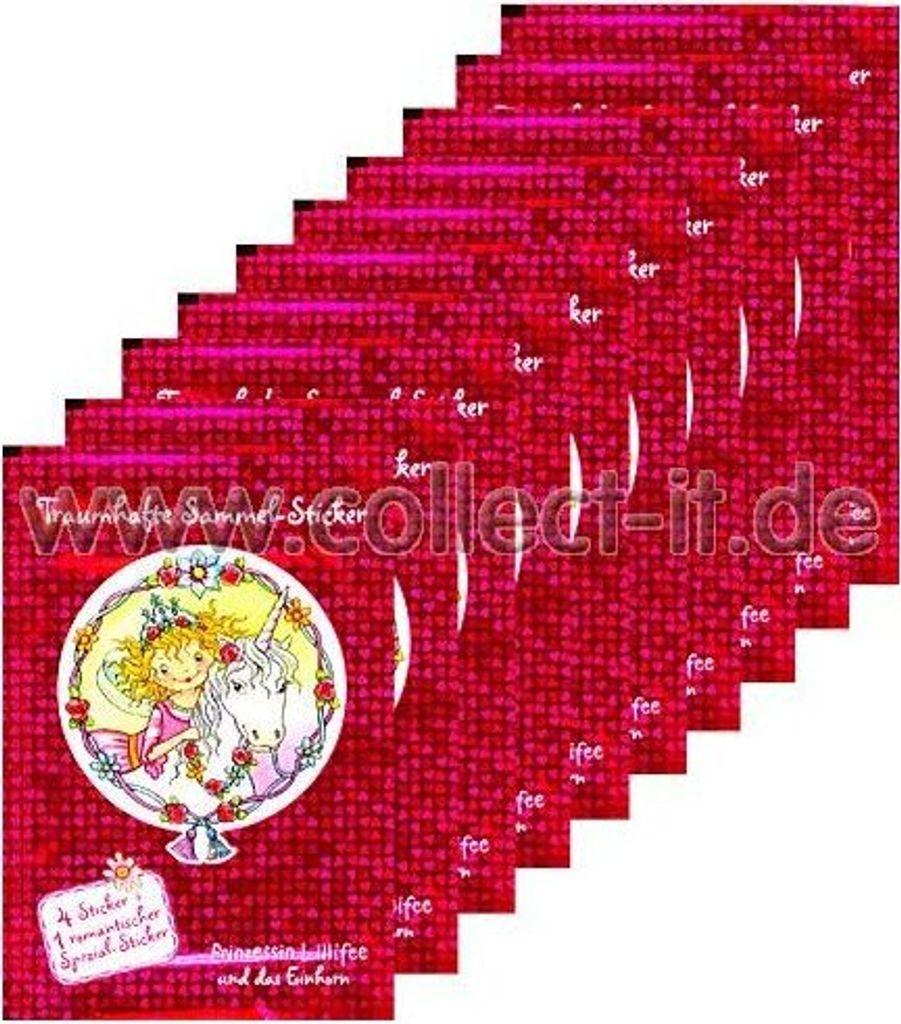 Prinzessin Lillifee und das Einhorn Sticker - 10 Tüten