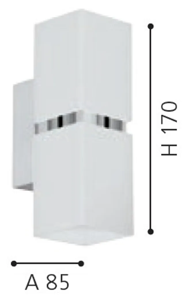 Eglo Passa 95377 LED Applique Parete 2x4W - Illumina i tuoi Ricordi - 11