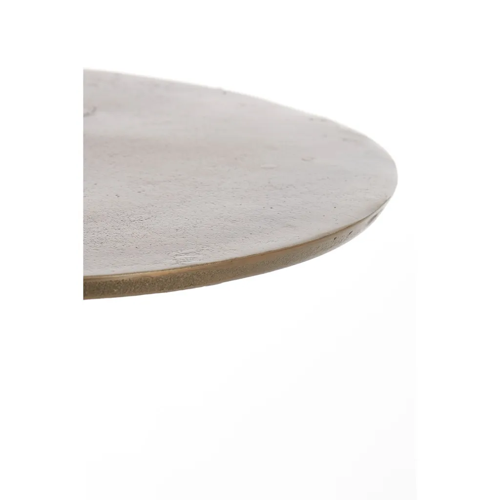 Table d'appoint Light & Living Dimphy bronze antique - Ø35x50 cm ronde - 5