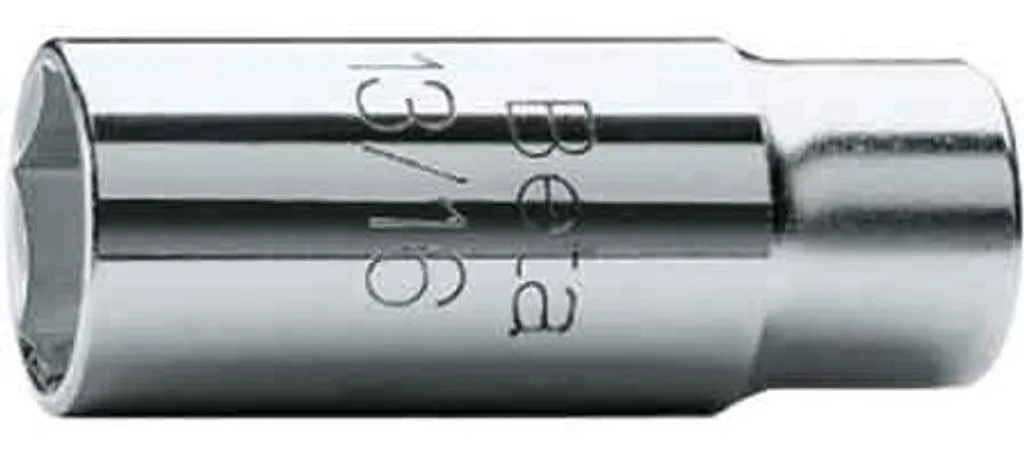 Clé à bougies Beta 956C de 20,8 mm avec profil hexagonal en acier