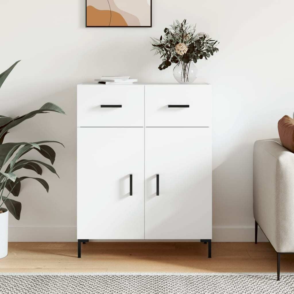 vidaXL Sideboard Weiß 69,5x34x90 cm Holzwerkstoff