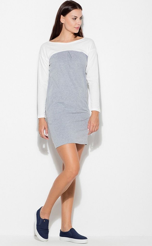 Katrus Minikleid für Frauen Gwymbe K106 grau XL