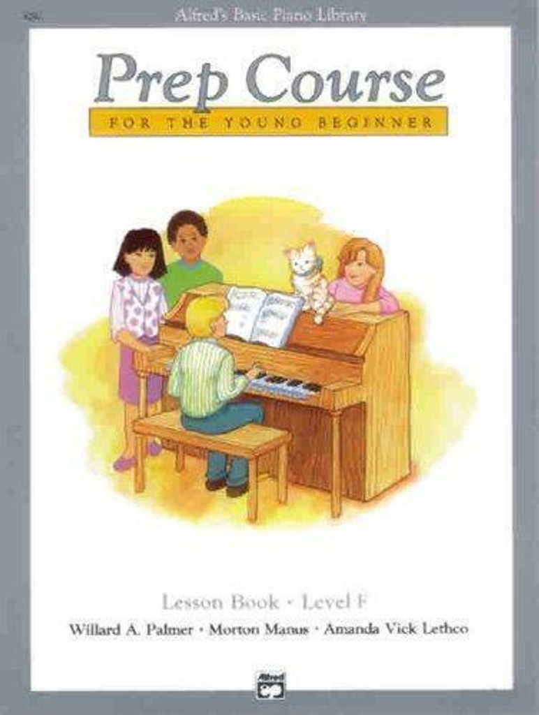 Alfred's Basic Piano Prep Course Lesson Book, Bk F