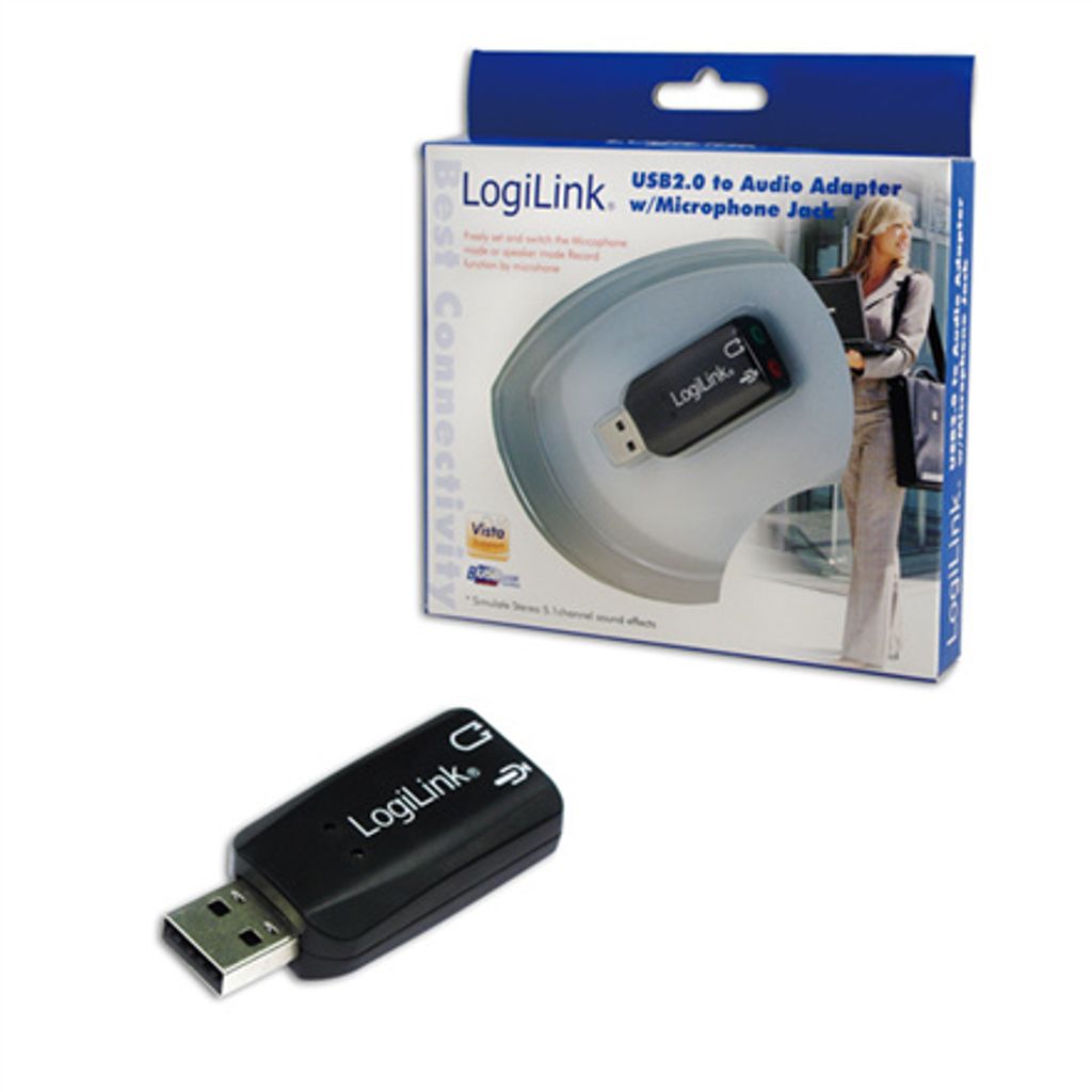 LogiLink UA0053, 5.1 kanály/kanálov, USB Obrázok produktu 