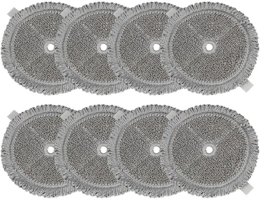 Mikrofaser-Wischpads, kompatibel mit Bosch For Unlimited 7 ProHygienic BCS71HYG1 Staubsauger für harte Böden, 8 Stück