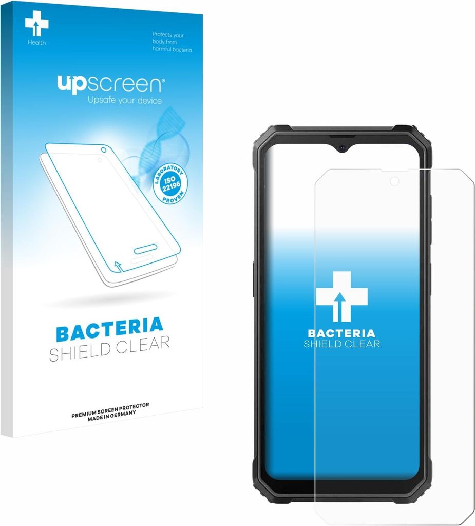 upscreen Schutzfolie für Blackview BV4800 / SE Displayschutz Displayschutzfolie Folie Klar antibakteriell