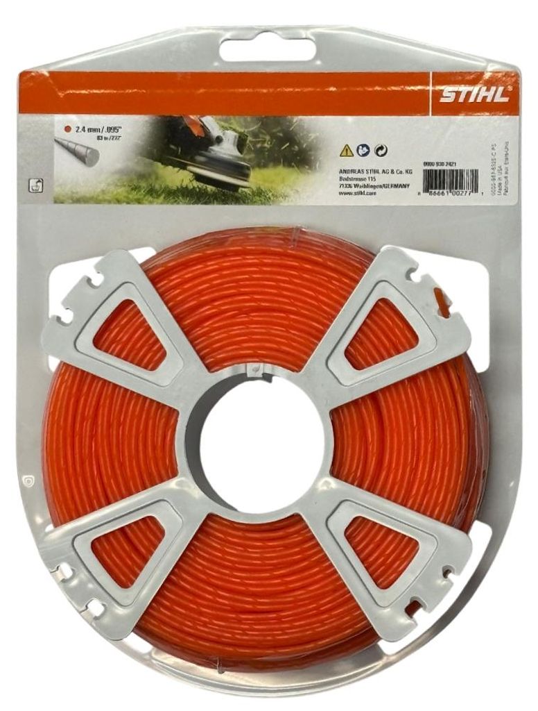 Filo per falciatura STIHL rotondo e silenzioso, Ø 2,4 mm, Immagine del prodotto 