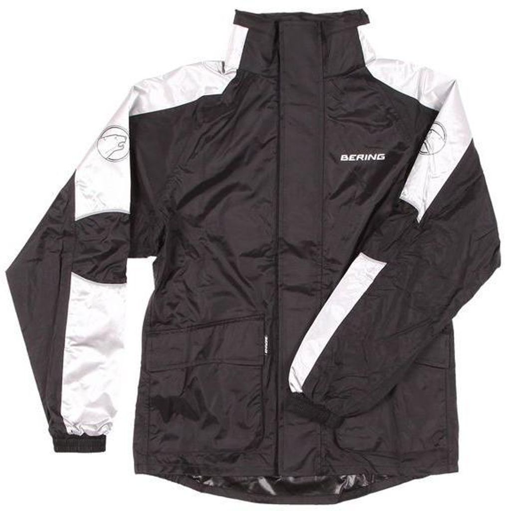 BERING MANIWATA Regenjacke schwarz-silber XS Produktbild 