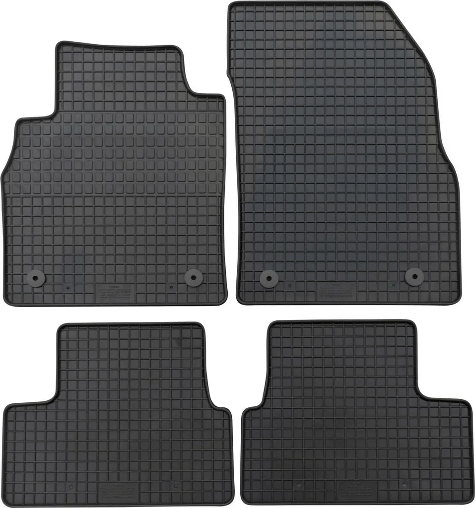 Tappetini Auto per Opel Astra J e Cascada - Design Moderno Honeycomb - 6