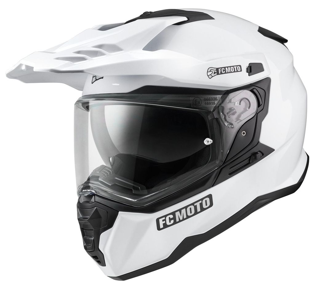 FC-Moto XP-22S Enduro Helm, weiß, XL (61/62) Produktbild 