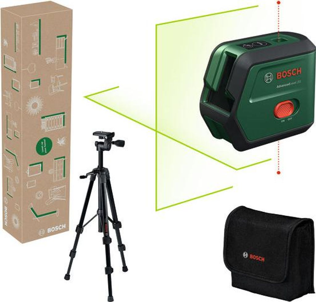 Kreuzlinien-Laser AdvancedLevel 2G Set Produktbild 