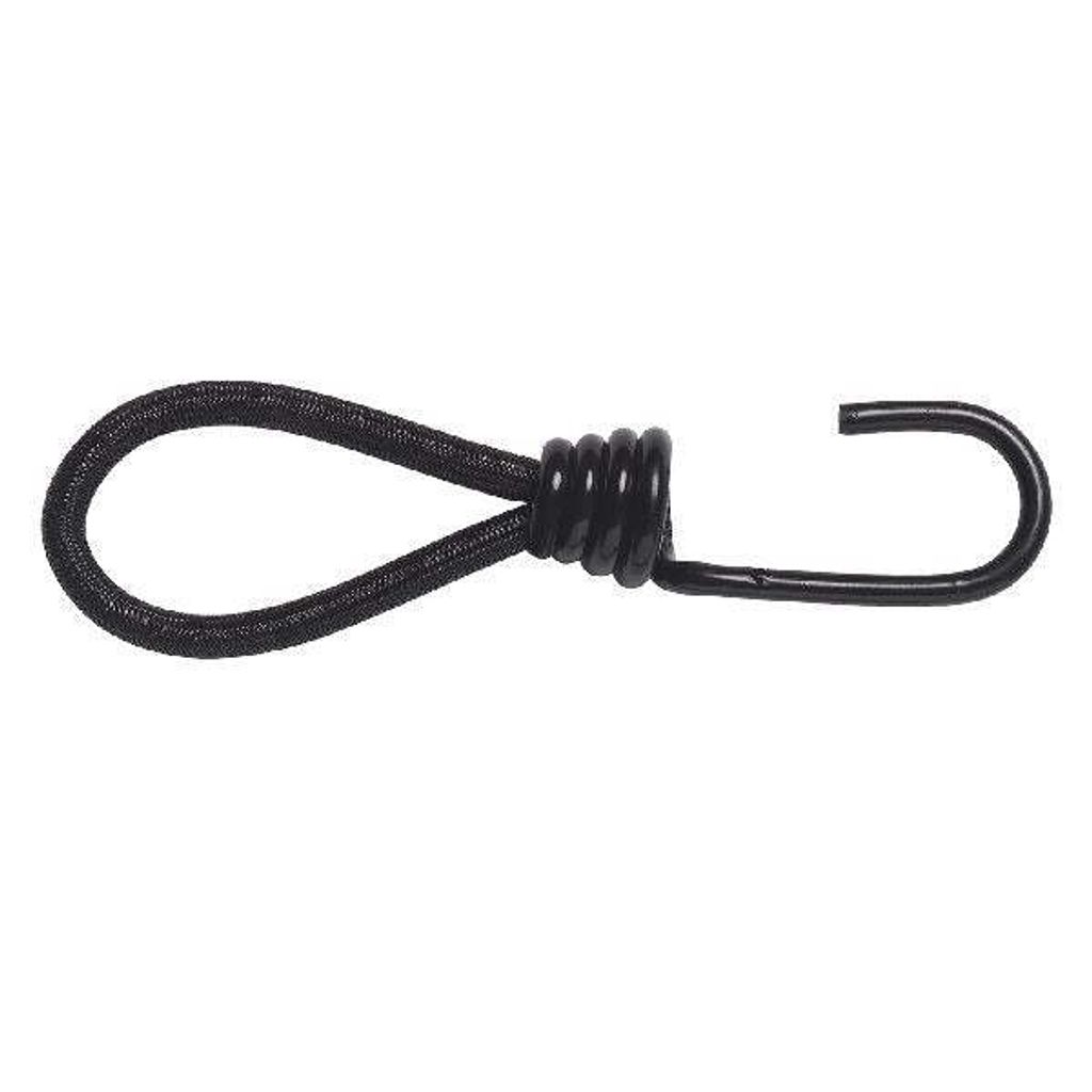 Umefa | Zeltspanner + Haken | Spanngummis mit plastifiziertem Stahlhaken