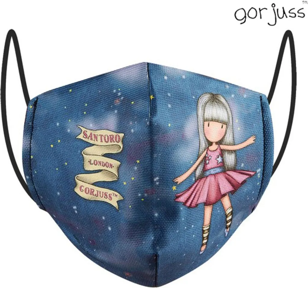Mascherina Gorjuss Blu SF-822026-896: Un Tocco di Magia Santoro
