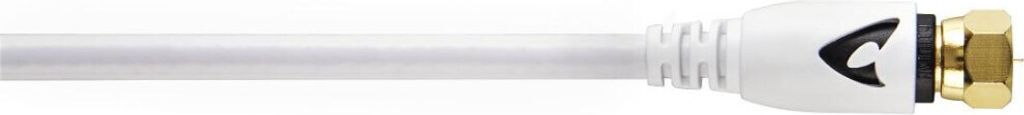 SAT-Anschlusskabel, F-Stecker - F-Stecker, 100 dB, 1,7 m (00127030)