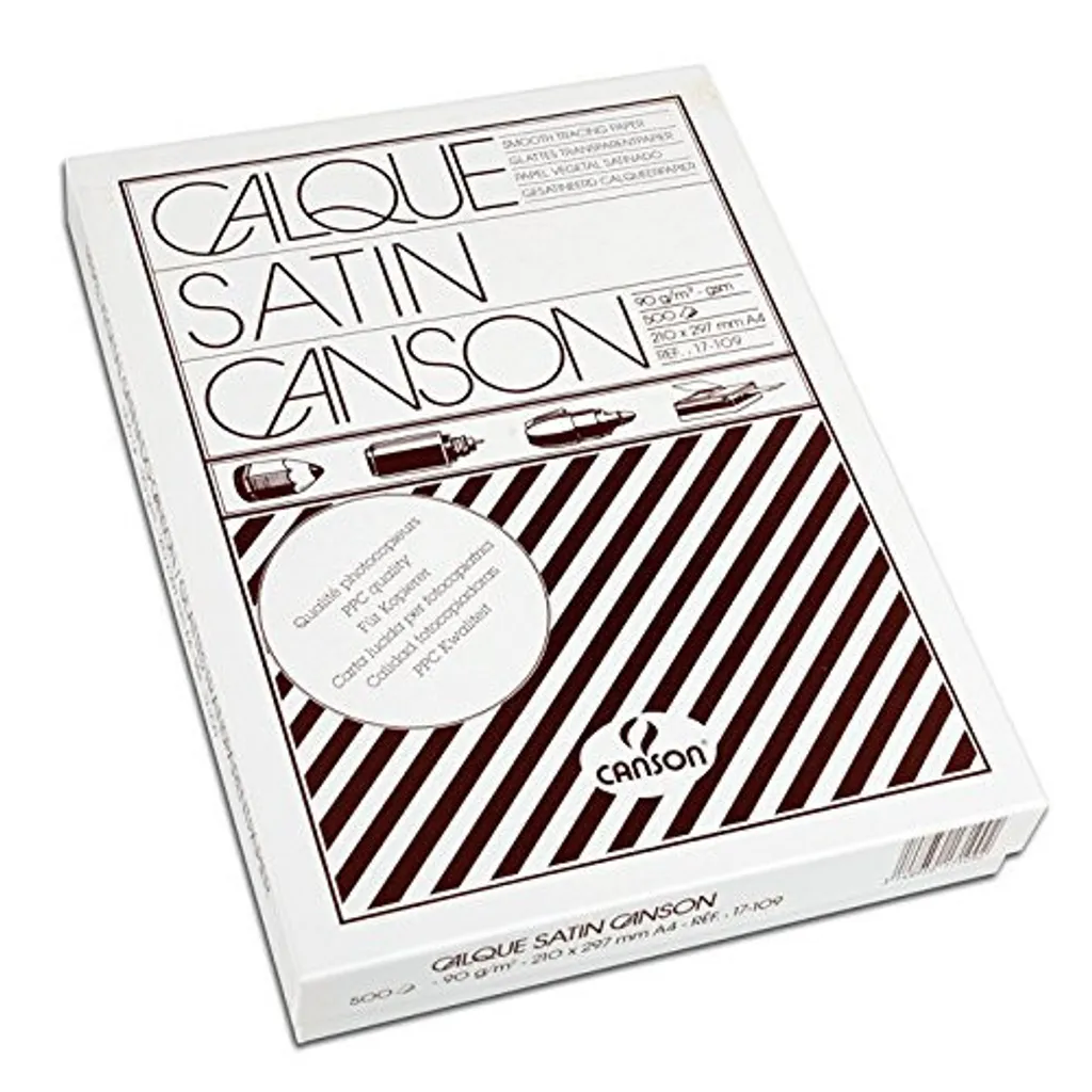 Rame de papier calque de précision Canson A4 90-95g pour architecture