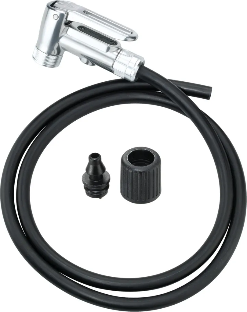 Embout Pompe Vélo Topeak SmartHead DX Argent pour Valve de Course
