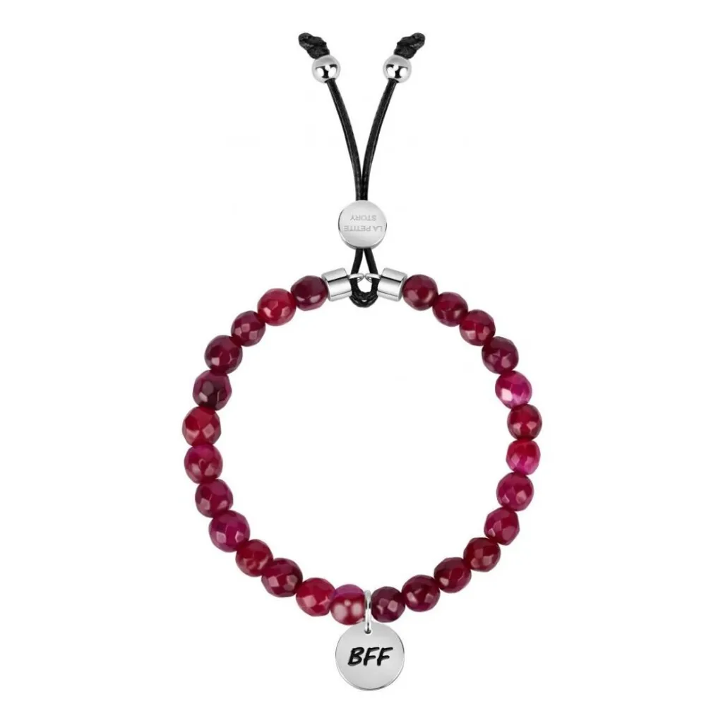Bracelet en perles BFF LPS05APZ26 - Bijou d'amitié ajustable et chic